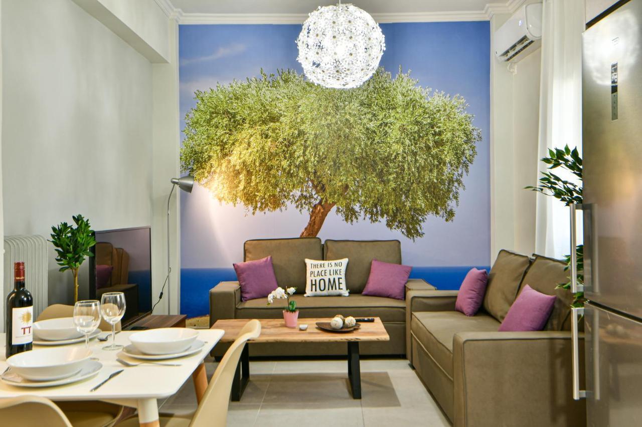 Fresh & Renovated Apartment Next To Metro Station Athens Exterior photo
